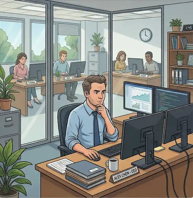 Ambiente de trabalho organizado